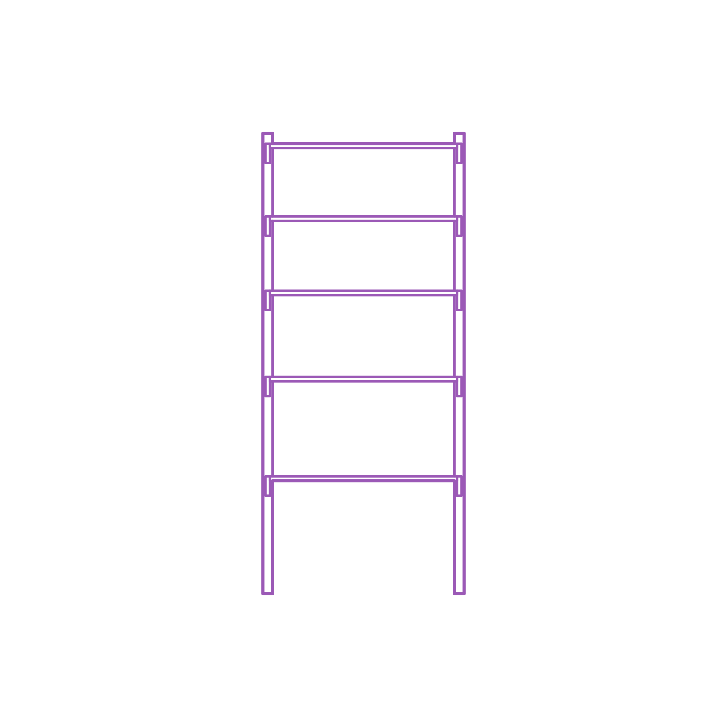 Fixtures Shelves Shelving Ikea Algot Wall Upright System 34 Inch Tall Outline Icon Svg Set Free Vectors
